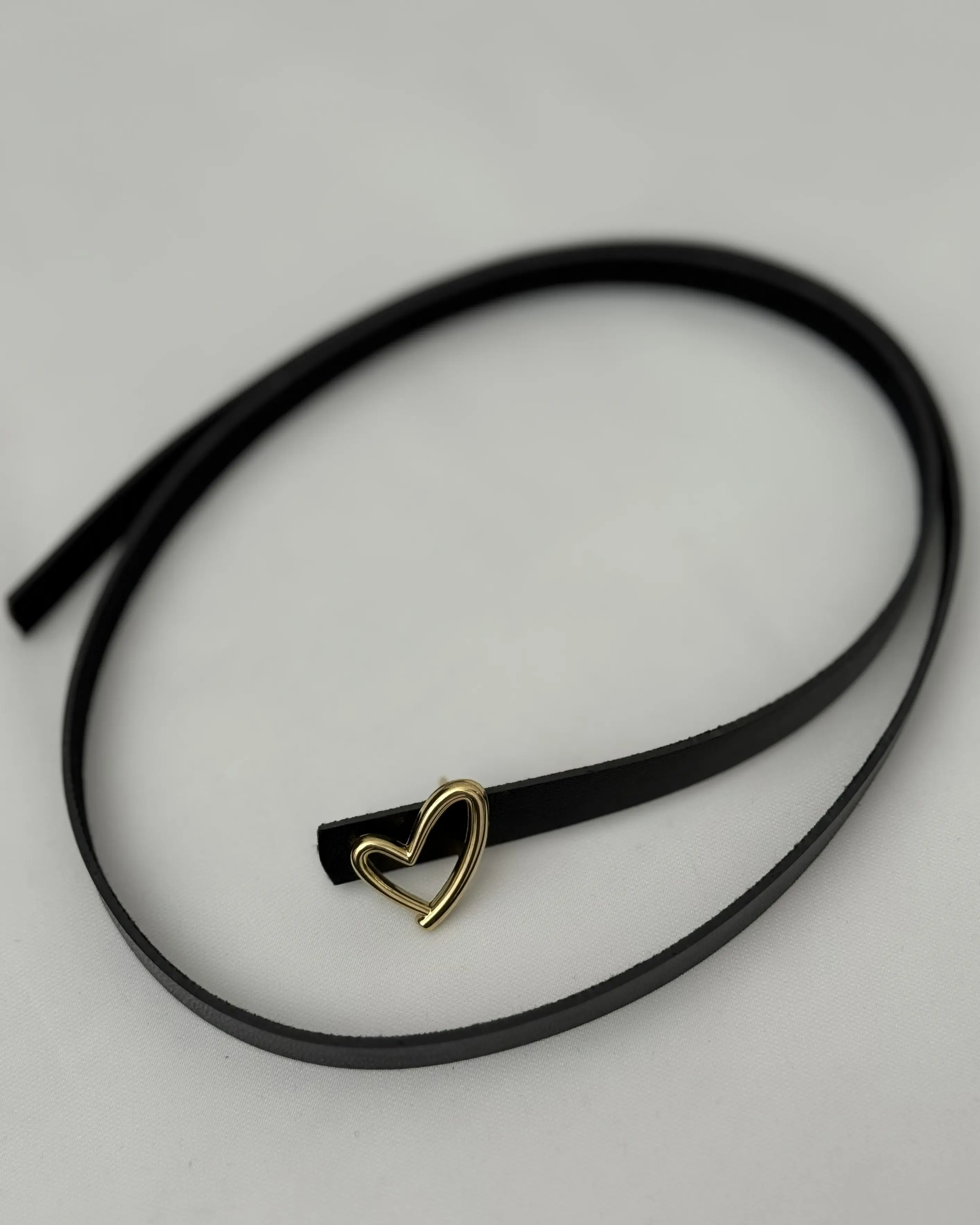 کمربند دخترانه سگک قلبی